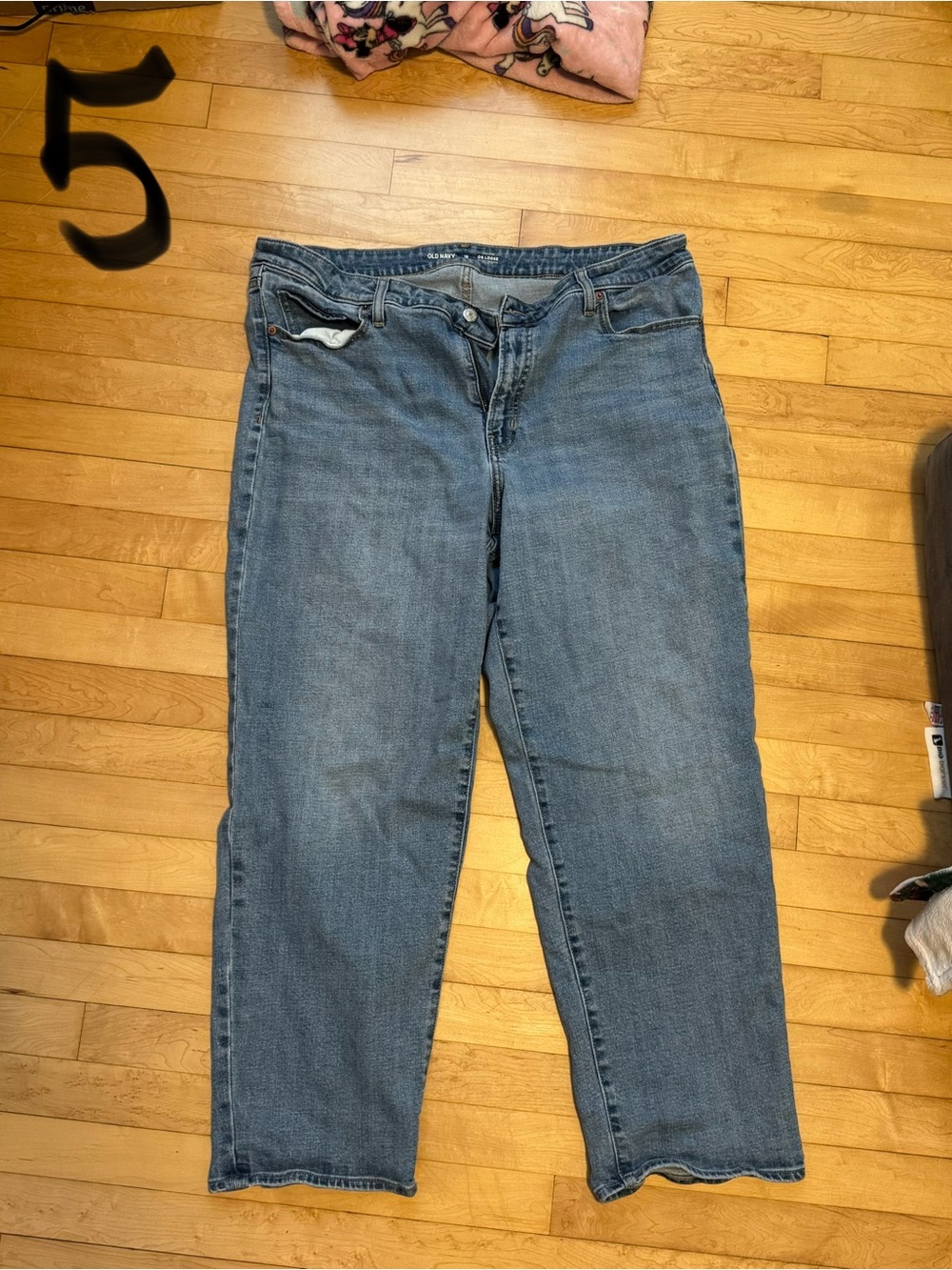 Old Navy OG Loose Women's Jeans in Medium Blue Wash